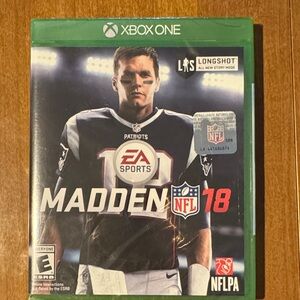 Madden NFL 18 for Xbox One Game- new and sealed